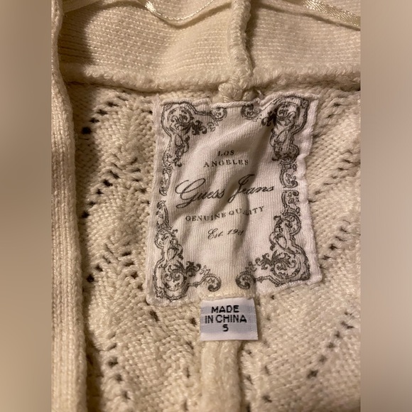 Guess Jeans white knitted top - Picture 7 of 7